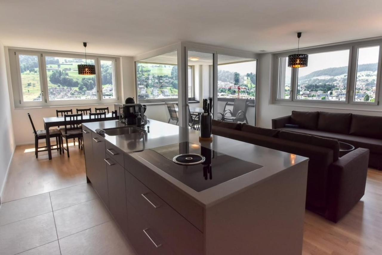 לוצרן Dream View Apt With Homecinema Netflix & Loggia מראה חיצוני תמונה